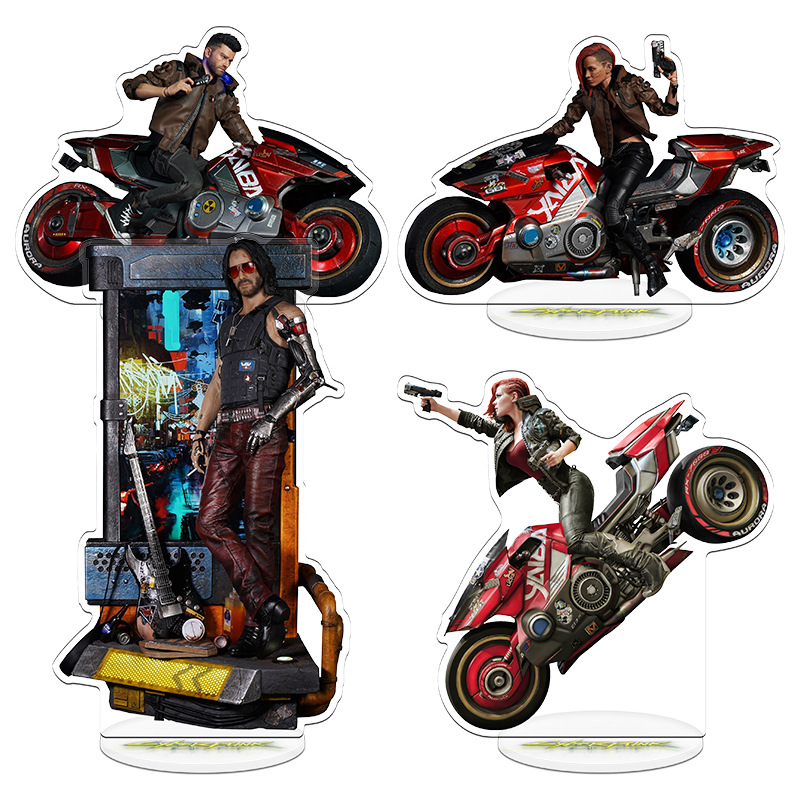 Figma Stand Set - Cyberpunk 2077 V: Novo Lançamento de