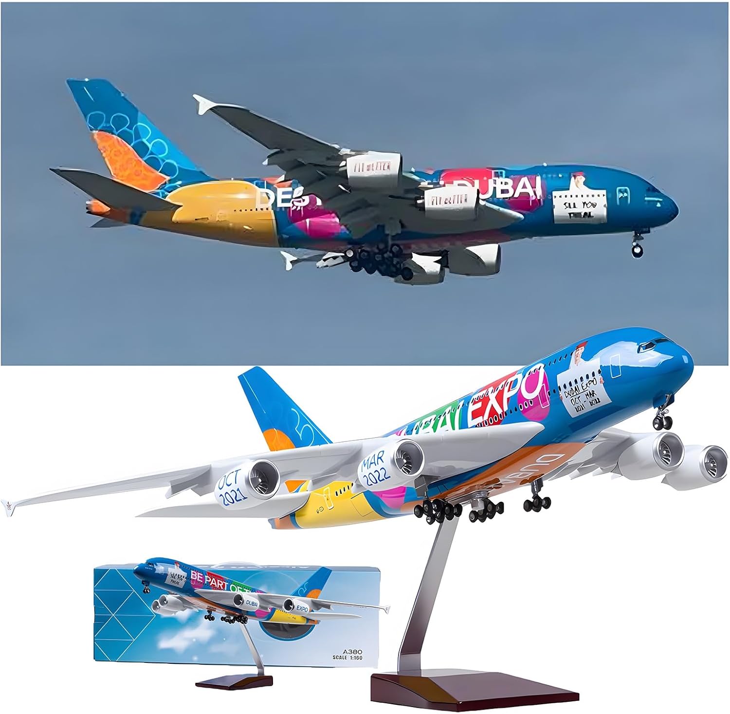 Avião de Brinquedo Grande em E - Model Airplane Plastic avaliação e preço