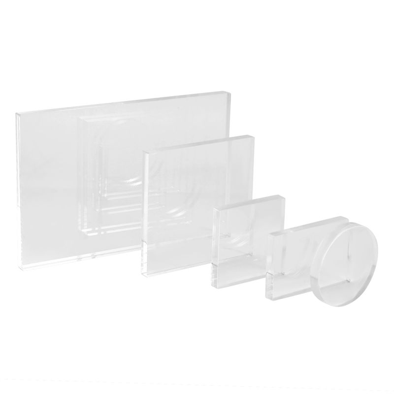 Conjunto de 10 Blocos de Acríl - Display Risers Set avaliação e preço