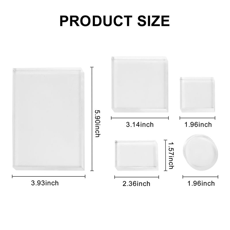 Conjunto de 10 Blocos de Acríl - Display Risers Set avaliação e preço