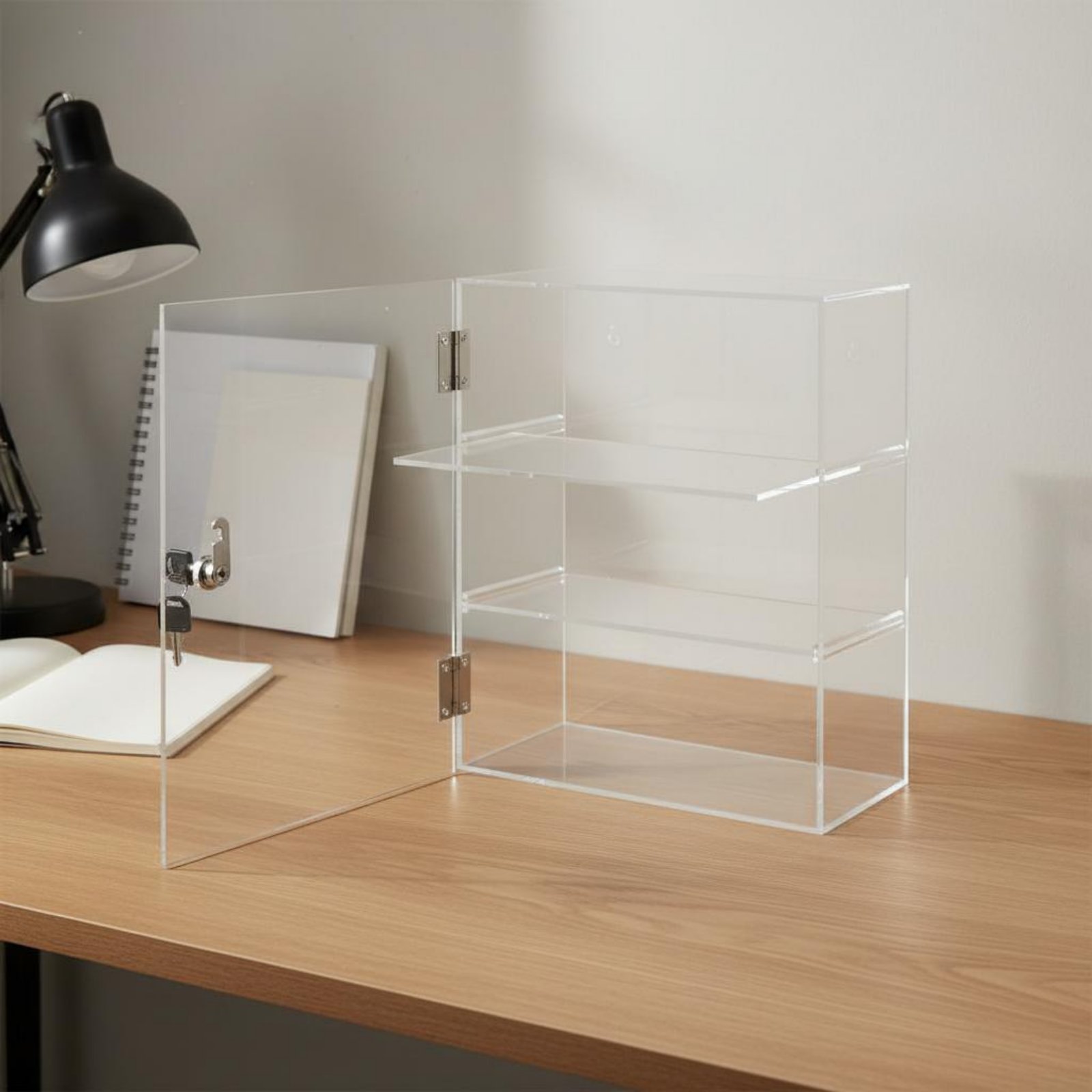 Vitrine de Acrílico com Fechad - Display Case Acrylic avaliação e preço