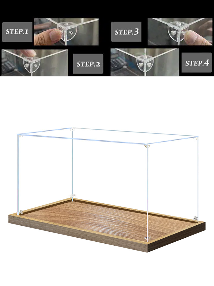 Vitrine acrílica transparente  - Display Case Acrylic avaliação e preço